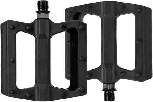 Lightweight Durable Polypropylene Material Universal Bicycle Pedals with Boron Steel Axle & Dual Du Bearings - Multiple Colors Available for Mountain Bike, Road Bike, BMX, Fixie in Kuwait