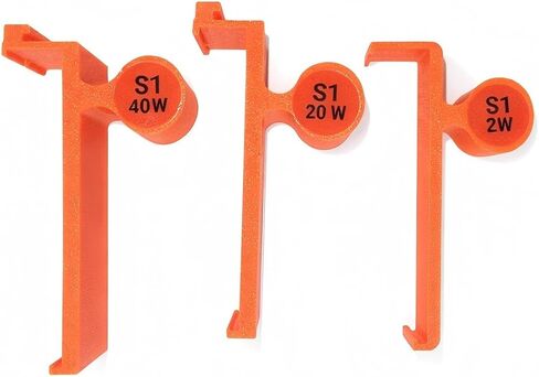 3 Pack Laser Module Handles for xTool S1, Ergonomic Pulling Grip Handle, Quick Install Laser Head Movement Accessory, Compatible with 2W 20W 40W Modules in Kuwait