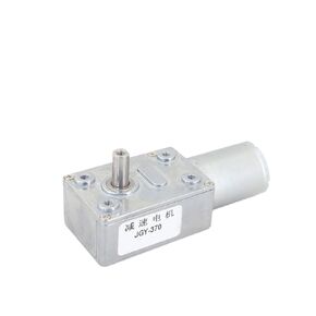 JGY370 عزم دوران عالي وسرعة بطيئة لعجلة المحرك DC تخفيض 12 فولت منخفض 370 عمود إخراج فردي (375 دورة في الدقيقة) in Kuwait