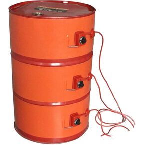 Heavy-Duty Oil Drum Heater with Adjustable Thermostat, Metal Barrel Band Heater, Practical Pail Bucket Heater for 55 Gallon Drums, Efficient Heating Solution in Kuwait