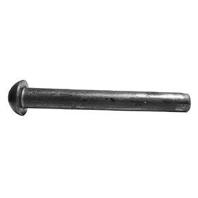 1/4inches Dia. X 2inches Length Steel Solid Rivet, Round Head, Plain Finish (Pack of 1 Pound - Approximately 28 Pieces) in Kuwait