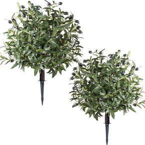 أشجار الكرة الاصطناعية ذات خشب الظهر مع الأزهار لخارجية مع ارتفاع أرضي 22 "، شجيرات فو مقاومة للأشعة فوق البنفسجية ، نباتات مزيفة للحديقة الداخلية والخارجية ، الفناء ، الشرفة ، ديكور الفناء in Kuwait