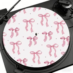 Mushroom 12 Inch Turntable Mats with Designs, Record Player Platter Mat Antistatic Anti Slip Reduce Noise Felt Slipmat for Vinyl LP Sound Quality Improvement Home Phonograph Accessories in Saudi Arabia