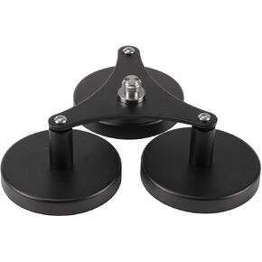 Triple Magnetic Mount - Heavy Duty Magnetic Base GNSS Mounting System with 5/8" x11 Thread for Survey Base, Vehicles & Pipeline Survey in Saudi Arabia