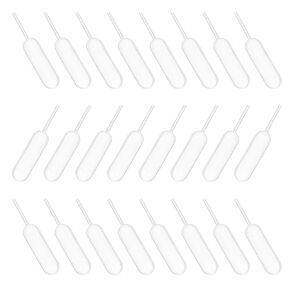 Gadpiparty Disposable for Precise Volume Control Dropper Plastic 100pcs 4ml Pipette Versatile Applications Essential Oils and Liquid Transfer, for Testing and Resin Crafts in Kuwait
