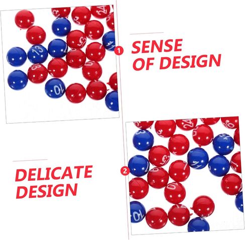 Garneck Lottery Game Balls Activity Party Balls Entertainment Raffle Drawing Lightweight and Compact Design in Kuwait