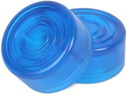 10Pcs/Pack Electric Guitar Effect Pedal Foot Nail Cap Amplifiers Candy Color Foot Switch Toppers Knob Accessories 2.5cm (Blue) in Kuwait
