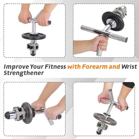 tonchean Strong Arm Forearm and Wrist Strengthener Anti-Slip Grip Trainer Adjustable Grip Trainer Portable Forearm Exerciser for home, Office & Gym Training in Kuwait