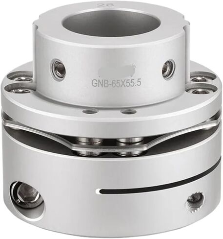 Aluminum Alloy 8 Screws High Rigidity Single Diaphragm Shaft Coupling D126L7;D104L70;D94L6;5 10 12 15(GNB-D94XL68) in Kuwait