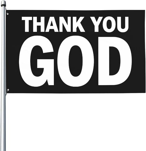 Thank You God Flags For Dorm in Saudi Arabia