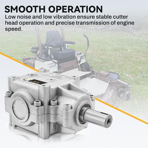 390022 Right Angle CCW Gearbox Compatible with Grasshopper Lawn Mower 9644 9648 9652 9661 1999-2003, 9852 9861 2000-2003, Heavy Duty Mower Deck Gear Box 390023 in Kuwait