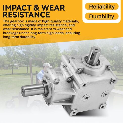 390022 Right Angle CCW Gearbox Compatible with Grasshopper Lawn Mower 9644 9648 9652 9661 1999-2003, 9852 9861 2000-2003, Heavy Duty Mower Deck Gear Box 390023 in Kuwait