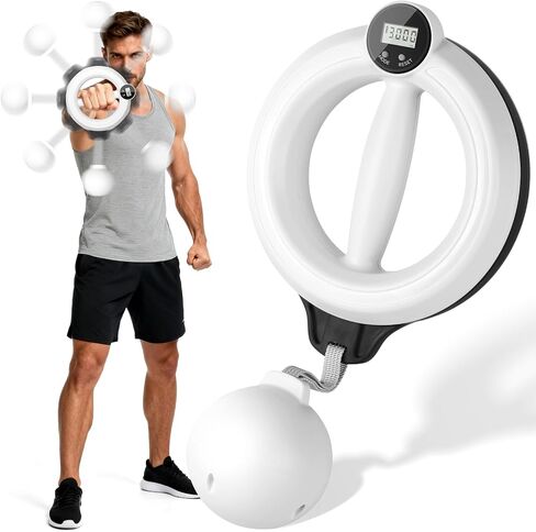 سان مثل 360 درجة اليد كرنك الذراع تجريب قابل للتعديل الساعد المدرب للرجال والنساء تمرين الكتف والتنقل مدرب الصدر المدرب معدات تجريب المنزل والتدريبات الصالة الرياضية in Kuwait