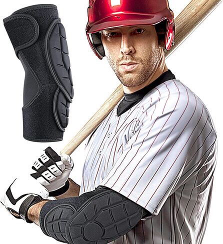 2 Lightweight Elbow Protectors with Ergonomic Padding & for Baseball Training Softball Protective Gear in Kuwait