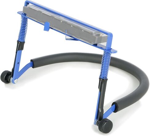EASTROCK Universal Harmonica Holder Suitable for 10 Hole and 24 Hole Harmonicas Adjustable Double Plane Clamp Liberate Hands Black in Kuwait