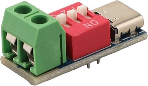5PCS USB-C PD Trigger Board Module, 100W Fast Charge Decoy Board with Dip Switch Voltage Adjustment, for Power Delivery Application in Kuwait