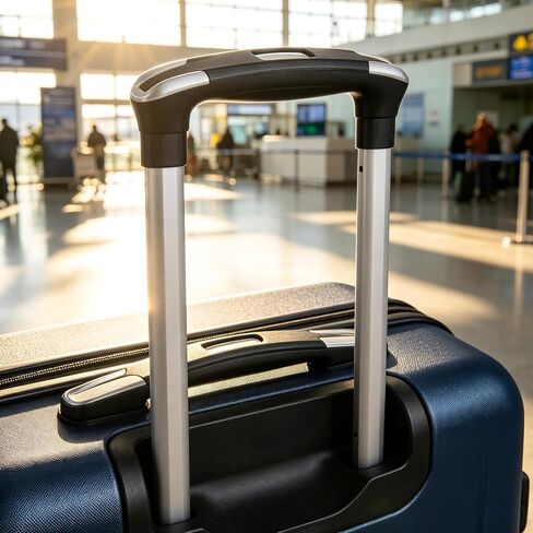 LIFKOME Luggage Telescopic Handle Replacement Repair Part, Black Plastic Suitcase Handle Spare Part with Precise Fit and Easy Installation for Trunk Case and Suitcase in Kuwait