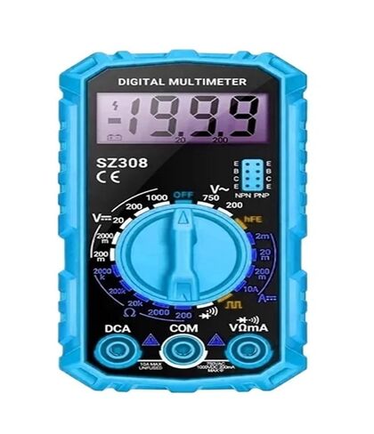 SZ308 1999 عدد رقمي متعدد التيار المتناوب/تيار مستمر متعدد الوظائف الجهد الحالي المقاومة أدوات اختبار المتعدد (SZ308 أسود) in Kuwait