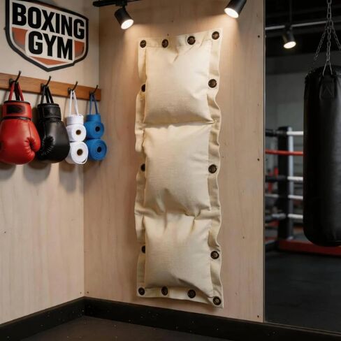 kowaku Wing Chun Wall Target Reinforced Stitching Wing Chun Strike Target Rust Resistant Hardware Fighting Training Equipment for Training, Home Gym in Kuwait