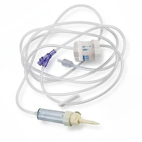 (8PCS/Box) IV Extension Set, IV Tubing,Precision Regulator, Sterile Individually Packaged, for Laboratories and Veterinary Use(8PCS/Box) in Kuwait