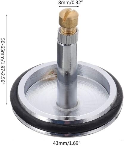 43mm Bathtub Drain Strainer, Replacement Bath Bounce Waste Collector, Water Filter in Kuwait