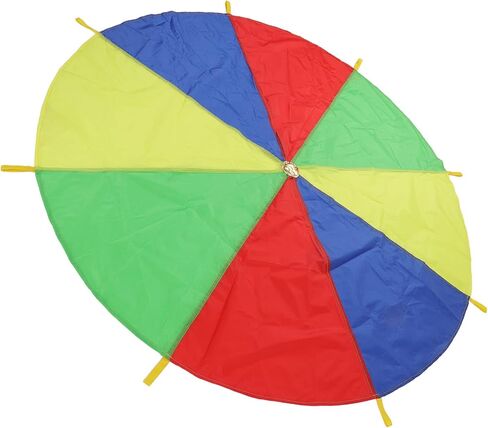 Outdoor Parachute Game Improve Cooperation and Physical Coordination, 190cm Kids Play Toy for Parks and Schools in Kuwait