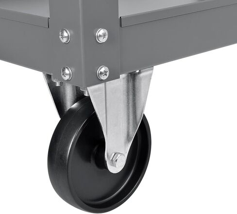Global Industrial 2 Shelf Steel Stock Cart, 800 Lb. Capacity, 36"L x 24"W x 36"H in Kuwait