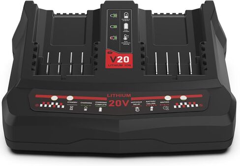 استبدال AYTXTG CMCB104 لشاحن بطارية Craftsman 20V، متوافق مع بطارية ليثيوم Craftsman 20V Max V20 CMCB202 CMCB204 CMCB201 CMCB206 CMCB209 in Kuwait