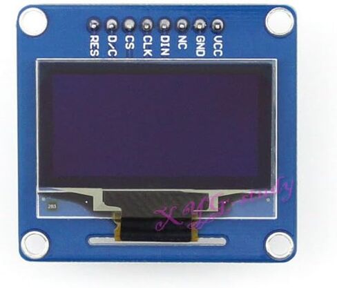 1.3 بوصة OLED (B) SH1106 128*64 SPI I2C واجهة وحدة عرض زرقاء عمودية مستقيمة @ XYG in Kuwait