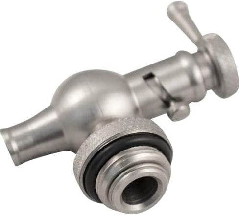 WATER VERSION La Nuova Sansone Stainless Fusti Tank - 10L (2.6 Gal) for Fermentation or Storage Includes Spigot in Kuwait