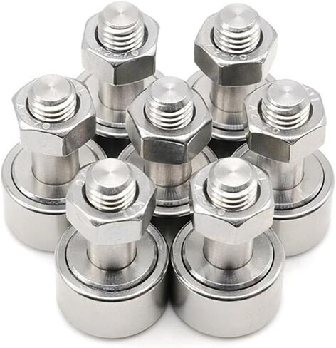7Pcs CF5 Cam Follower Needle Roller Bearing M5x13x23mm SUS304 Stainless Steel Miniature Track KR13 Engine Parts in Kuwait