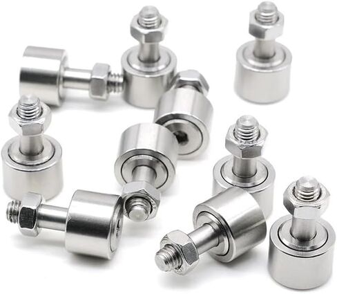 7Pcs CF5 Cam Follower Needle Roller Bearing M5x13x23mm SUS304 Stainless Steel Miniature Track KR13 Engine Parts in Kuwait