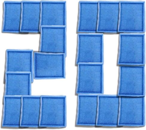 6 Pack Replacement Aquarium Filter Cartridge, Fit for Aqua-Tech 10-20 Gallon Power Filters, for Aqua-Tech EZ-Change #2 Fish Tank Filters in Kuwait