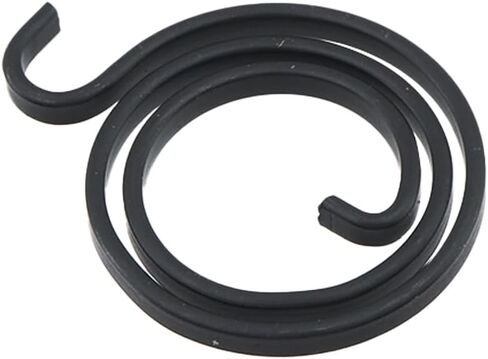 2.5 Return Hook End Door Handle Torsion Spring Replacement, 0.79" ID & 1.2" OD, Flat Coil Spiral Spring for Flylock & Lever Handles, Internal Lock Repair, 12Pcs Black in Kuwait