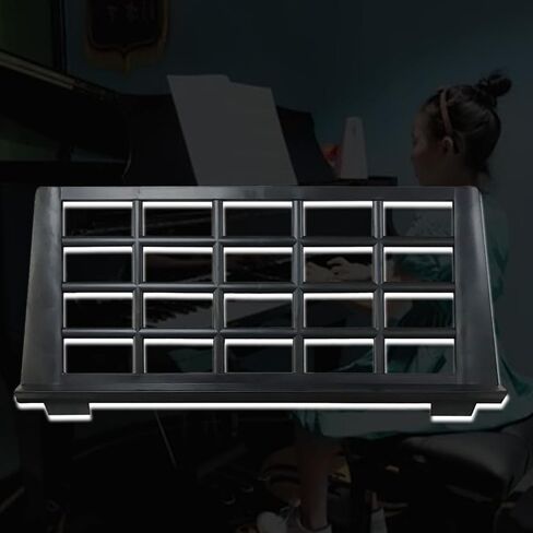 Keyboard Music Score Stand Sheet Holder Portable Foldable Adjustable Angle for Electronic Keyboard Piano Musicians in Kuwait