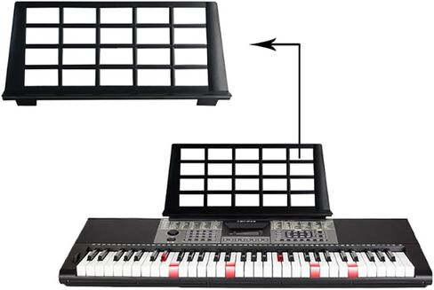 Keyboard Music Score Stand Sheet Holder Portable Foldable Adjustable Angle for Electronic Keyboard Piano Musicians in Kuwait