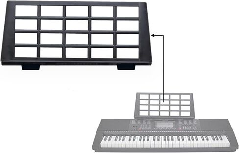 Keyboard Music Score Stand Sheet Holder Portable Foldable Adjustable Angle for Electronic Keyboard Piano Musicians in Kuwait