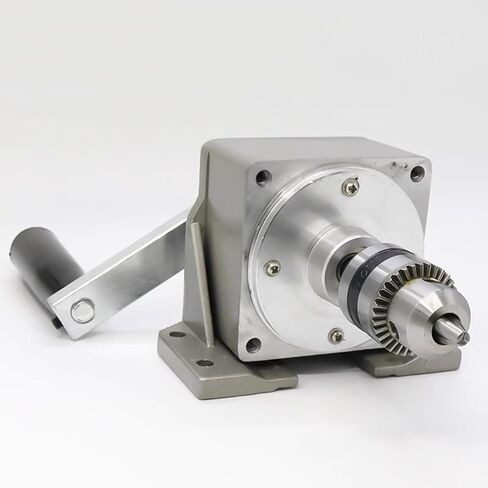 Hand Crank Tapping Machine, Portable Drilling Threading Machine, with Tap Chuck, Speed Ratio 1:7.5, High Precision Manual Tapper for Metal Wood Plastic (1.5) in Kuwait