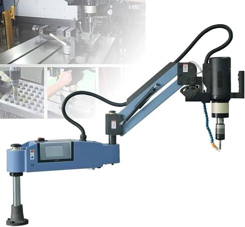 M3-M16-Electric-Tapping-Machine-Tapper-Tapping-Arm-Universal-360-Degree-8Pcs-Standard-Collets,-for-Tapping-Steel,-Iron,-Copper,-Aluminum in Kuwait