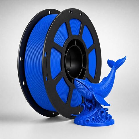 PLA PRO Filament 1.75 مم 1 كجم، PLA+ خيوط طابعة ثلاثية الأبعاد أقوى وأقوى دقة الأبعاد +/- 0.02 مم، بكرة 1 كجم (2.2 رطل) تناسب معظم طابعات FDM ثلاثية الأبعاد (بني) in Kuwait