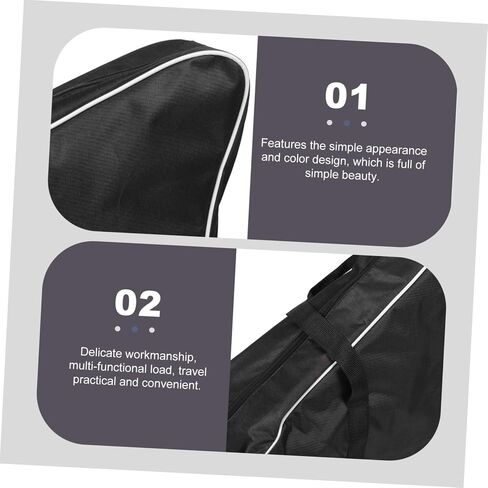 Padded Oxford Cloth Harp Storage Bag for 19 String Lyre Thickened Carrying Case Shoulder Strap Sturdy and Convenient Music Instrument Bag in Kuwait