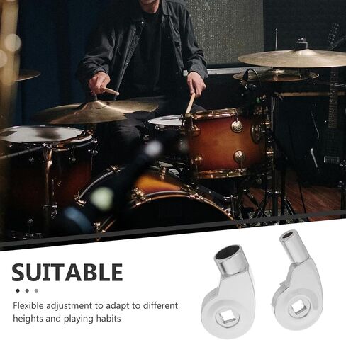 Drum Rack Connectors Aluminum Alloy Cymbal Stand Joint Parts Compatible with 8mm and 19mm Standards Quick Installation and Precision Fit for Percussion Rack Hardware in Kuwait