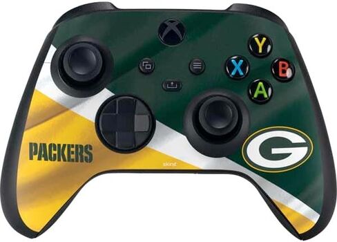 Skinit Decal Gaming Skin Compatible with Xbox Series X Bundle - Officially Licensed NFL Green Bay Packers Design in Kuwait