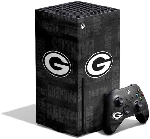 Skinit Decal Gaming Skin Compatible with Xbox Series X Bundle - Officially Licensed NFL Green Bay Packers Design in Kuwait
