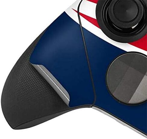 ملصق Skinit المخصص للألعاب متوافق مع وحدة التحكم اللاسلكية Xbox Elite Series 2 - تصميم شعار كبير مرخص رسميًا من NFL New England Patriots in Kuwait