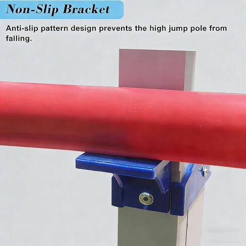 Portable Competition Track and Field High Jump Standards, 1 Pair Training Stands Aluminum, School Standard Measures from 1' to 7.5' in Saudi Arabia