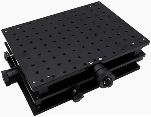 المرحلة الخطية للمحور XY اليدوي 300 مم، طاولة منزلقة دقيقة 140 * 80 مم، تحميل 30 كجم، طاولة عمل ثنائية الأبعاد، ضبط زاوية الضبط الدقيق للدوار اليدوي، منصة دوارة للوحة الفهرسة in Kuwait