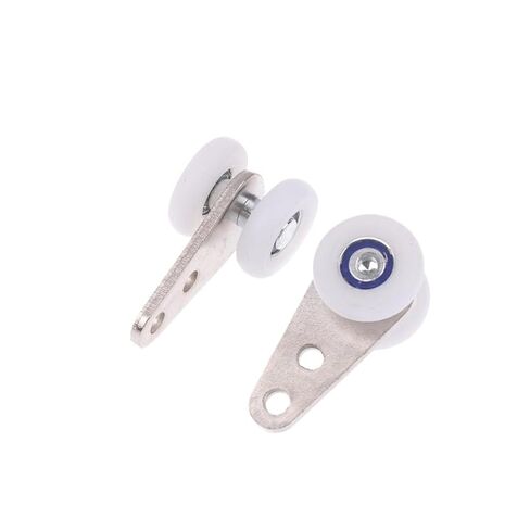 2Pcs Curtain Pulleys - Sliding Door Rollers, Hanging Track Wheel Blocks for Cabinets, Windows, Door Hardware(A1) in Kuwait