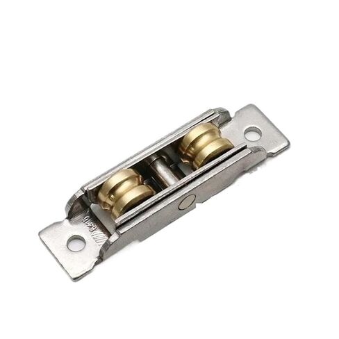 4pcs 77/88 Type Stainless Steel Shell Copper Wheel Sliding Window Pulley Silent Groove Track Roller for Window Door Hardware(88 Type Groove 4pcs) in Kuwait