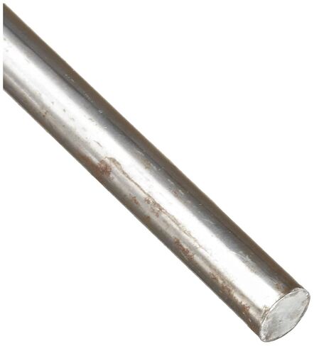 قضيب مستدير من الفولاذ الكربوني 1018، تشطيب غير مصقول (مطحنة)، تشطيب بارد، ASTM A108، قطر 1 بوصة، طول 36 بوصة، OnlineMetals in Kuwait